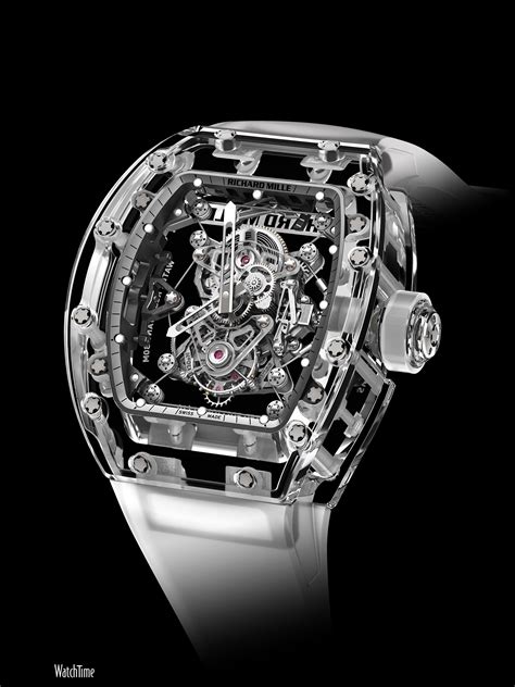 richard mille rm 56 02 sapphire tourbillon watch|Richard Mille sapphire review.